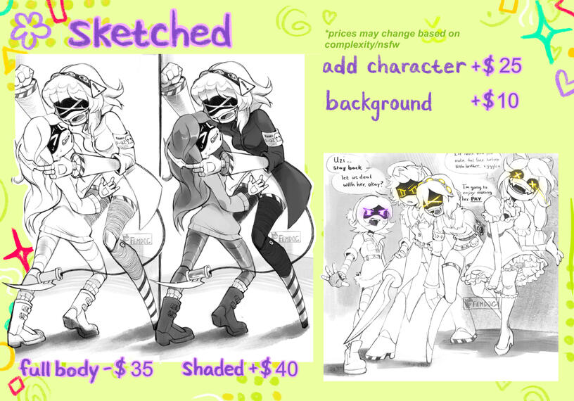 Femdoc Commission Graphics